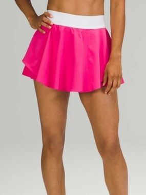 Lululemon NWOT Court Rival Skirt - Sonic Pink (6)